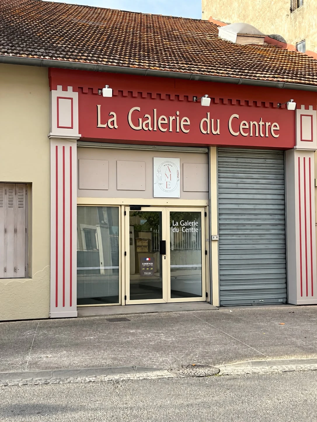 L'enseigne Maison Ame, centre technico-esthétique à Caumont-sur-Durance